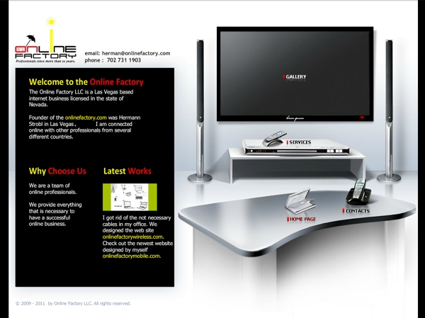 Online Factory Web Design